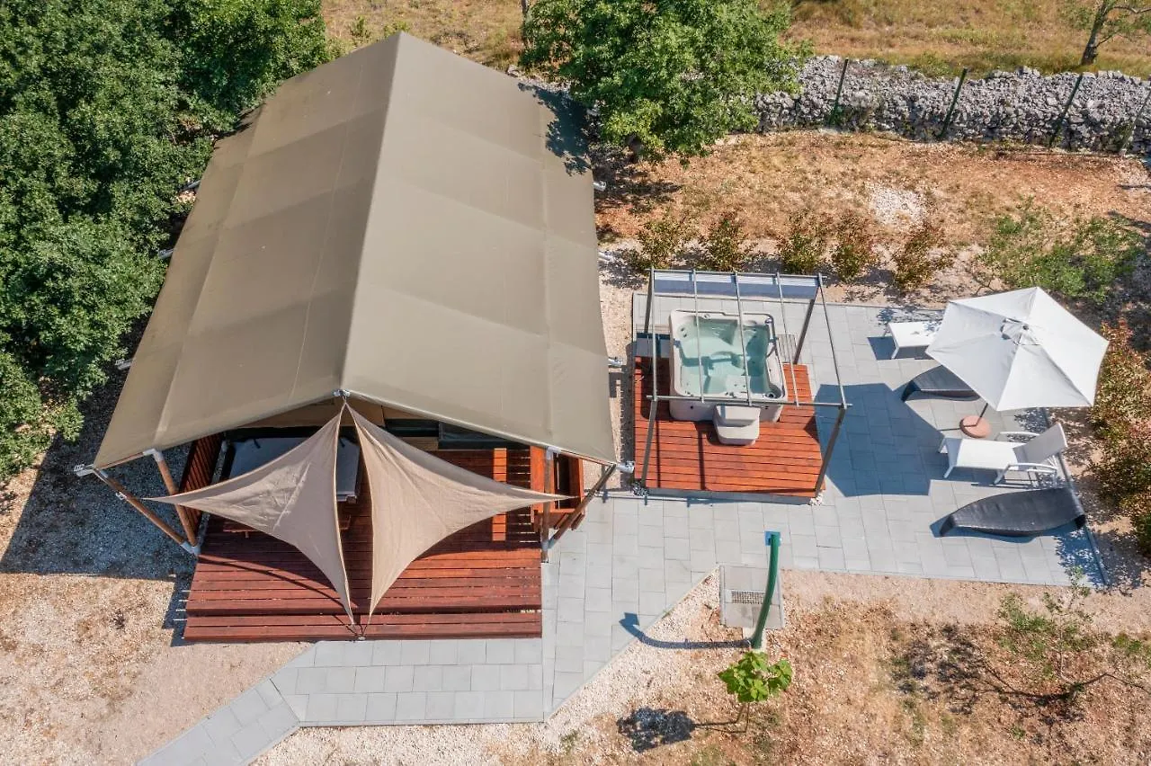 Lyxtält Grande Glamping Hotell Biograd Na Moru Kroatien